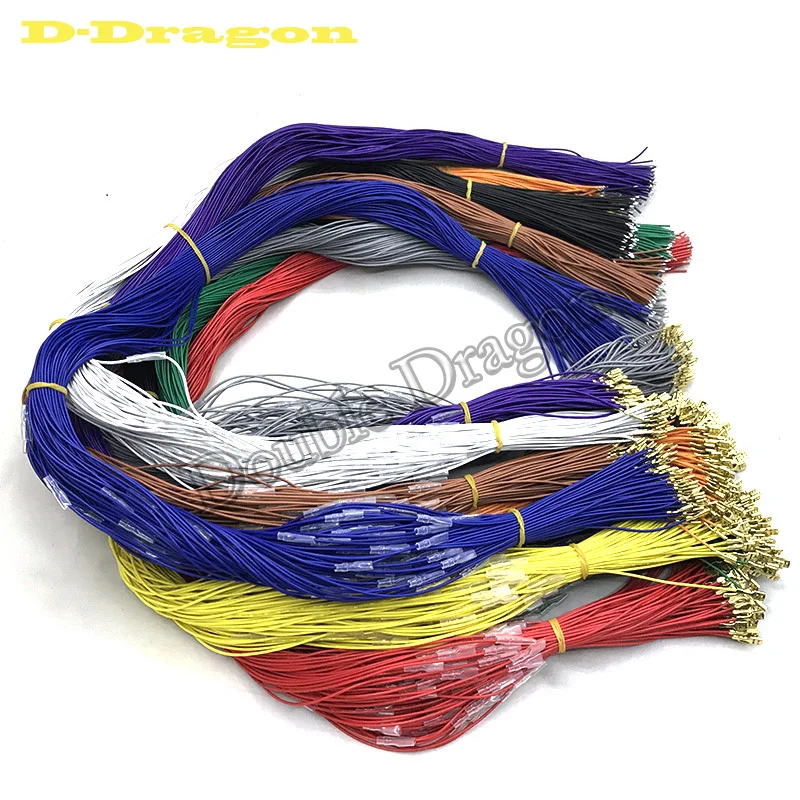 100Pcs 1 Meter Length Wires with Terminal Connection Control Connecting Cable for Push Buttons Joysticks Led Lamp Holder
100Pcs 1 Meter Length Wires with Terminal Connection Control Connecting Cable for Push Buttons Joysticks Led Lamp Holder