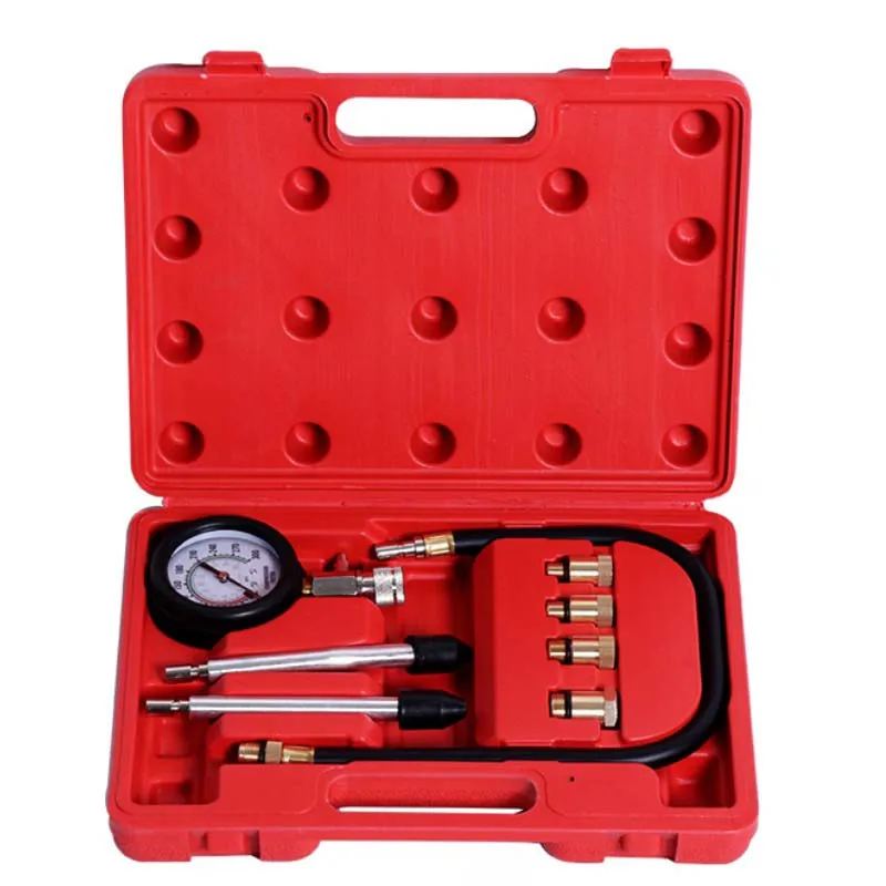 0-300 PSI Compressor Gauge Meter Test Pressure Compression Tester Petrol Gas Engine Cylinder Leakage Diagnostic Tool auto repair
0-300 PSI Compressor Gauge Meter Test Pressure Compression Tester Petrol Gas Engine Cylinder Leakage Diagnostic Tool auto repair