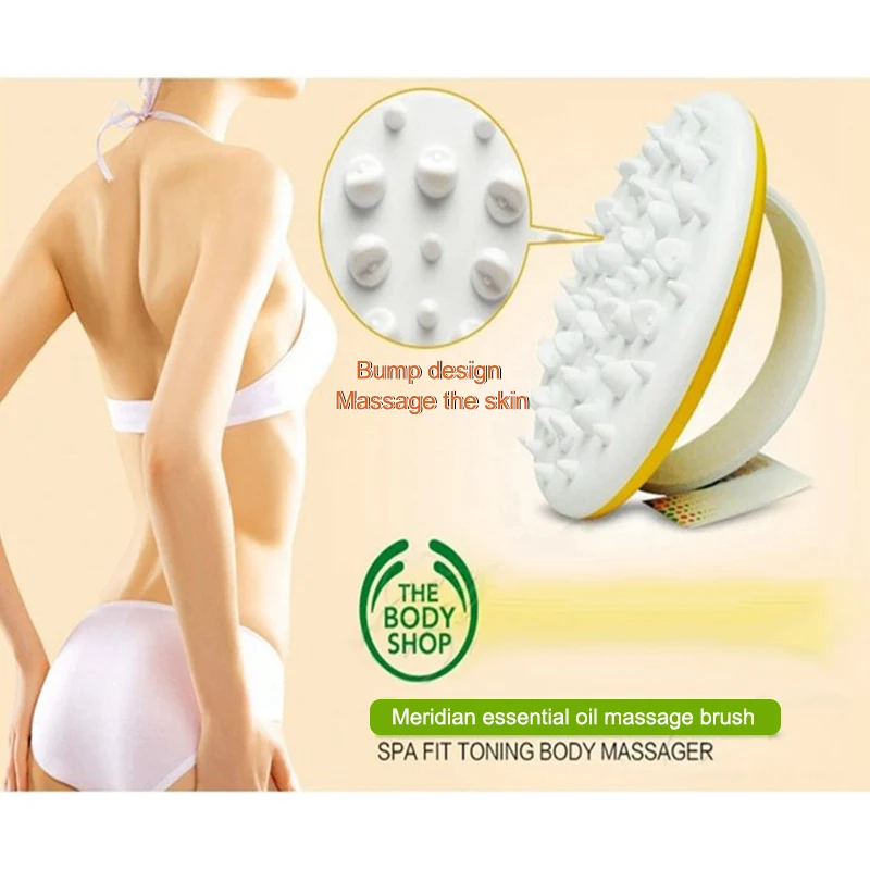 Hot Soft Massage Brush Remove Cellulite SPA Bath Exfoliate Massager Body Brush Hand Massage Tools SN-Hot
Hot Soft Massage Brush Remove Cellulite SPA Bath Exfoliate Massager Body Brush Hand Massage Tools SN-Hot