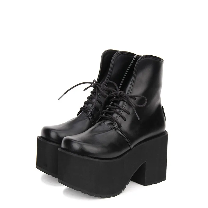 Princess sweet punk shoes Custom Gothic Lolita round thick boots high heeled lace punk boots bottom Muffin women pu8353
Princess sweet punk shoes Custom Gothic Lolita round thick boots high heeled lace punk boots bottom Muffin women pu8353