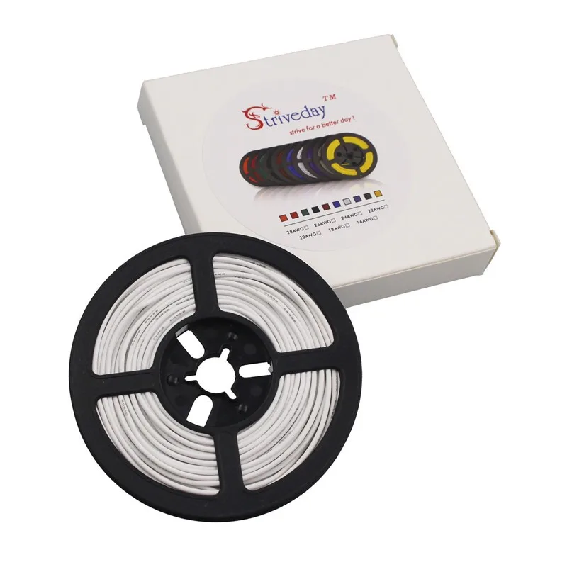 Гибкая силиконовая проволока 12AWG 20 м, медная луженая проволока, многожильный провод 680/4,5 TS, внешний диаметр 3,4 мм, мм, провод и кабель
Гибкая силиконовая проволока 12AWG 20 м, медная луженая проволока, многожильный провод 680/4,5 TS, внешний диаметр 3,4 мм, мм, провод и кабель