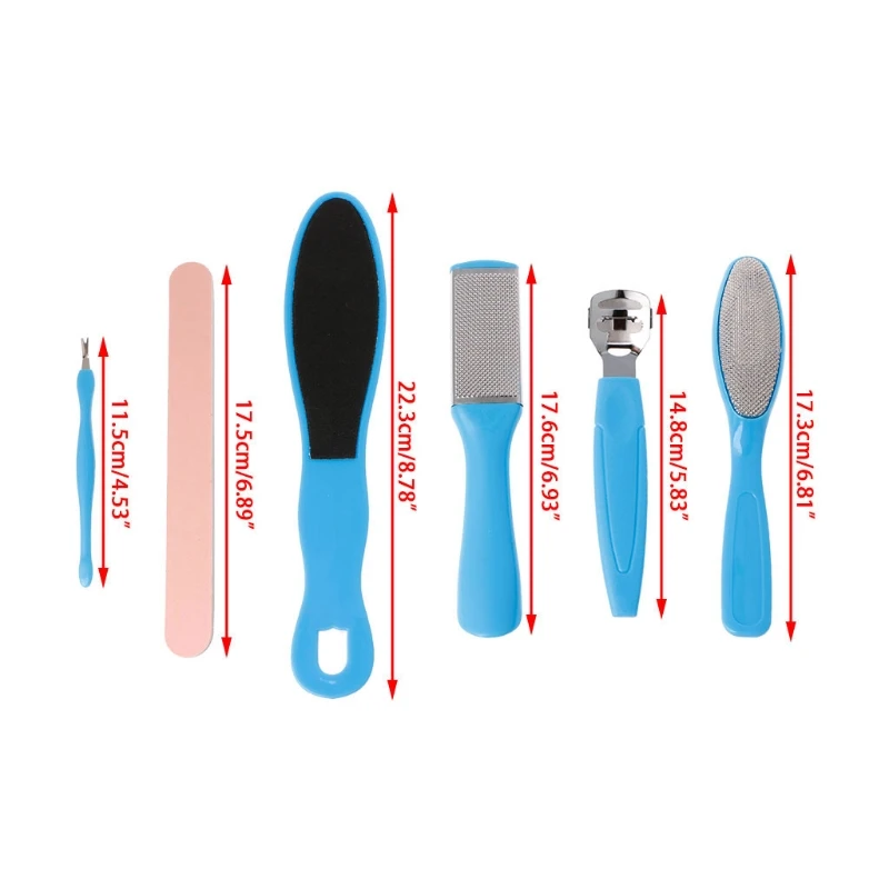 8Pcs/Set Pedicure Tool Foot Care File Hard Dead Dry Cuticle Skin Callus Remover Tool
8Pcs/Set Pedicure Tool Foot Care File Hard Dead Dry Cuticle Skin Callus Remover Tool