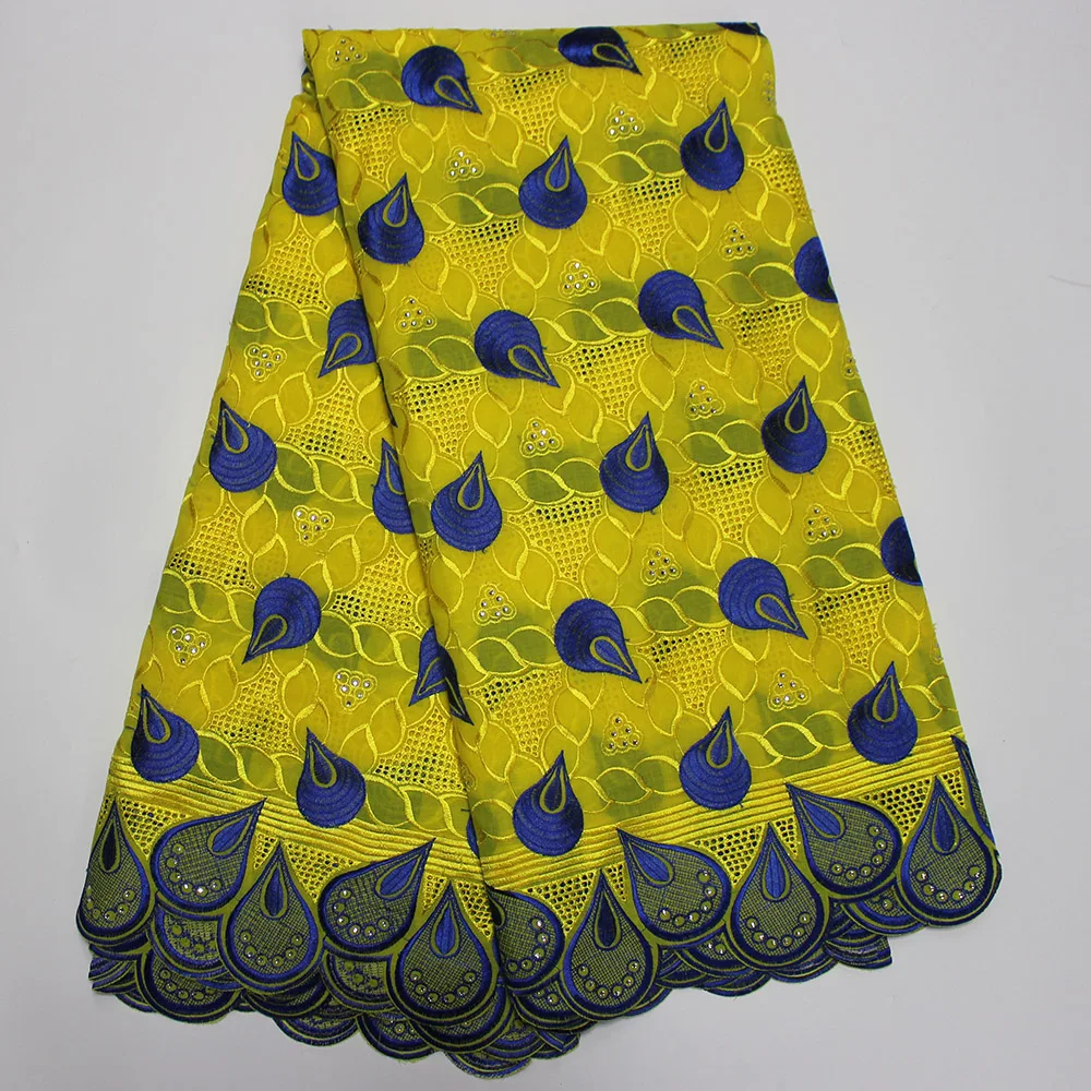 Latest Linen Fabric High Quality African Swiss Voile Lace For Women Dress Yellow And Blue Cotton Fabric Fashion African Fabric
Latest Linen Fabric High Quality African Swiss Voile Lace For Women Dress Yellow And Blue Cotton Fabric Fashion African Fabric