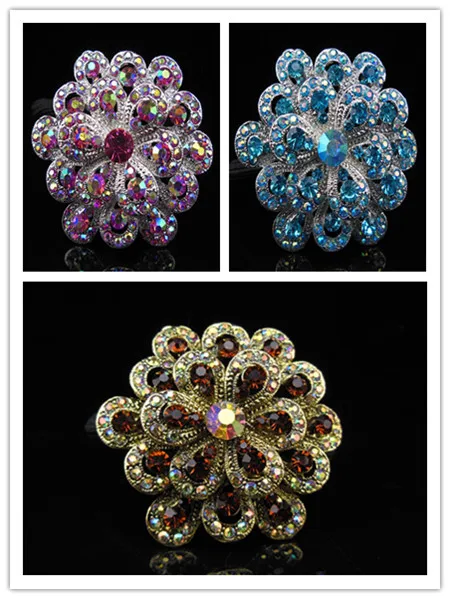 New Women Crystal Rhinestone Hair Band Rope Elastic Ponytail Holder Flower Alloy Flower Hair wear Fashion Hair Accessory 3 color
New Women Crystal Rhinestone Hair Band Rope Elastic Ponytail Holder Flower Alloy Flower Hair wear Fashion Hair Accessory 3 color