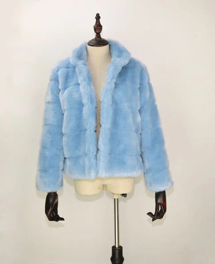 Winter Warm Short Faux Fur Women Coat 2/4 Sleeve Mandarin Collar Thick Warm Fur Jackets Outerwear Casaco Tops Plus Size 2X Q4782
Winter Warm Short Faux Fur Women Coat 2/4 Sleeve Mandarin Collar Thick Warm Fur Jackets Outerwear Casaco Tops Plus Size 2X Q4782