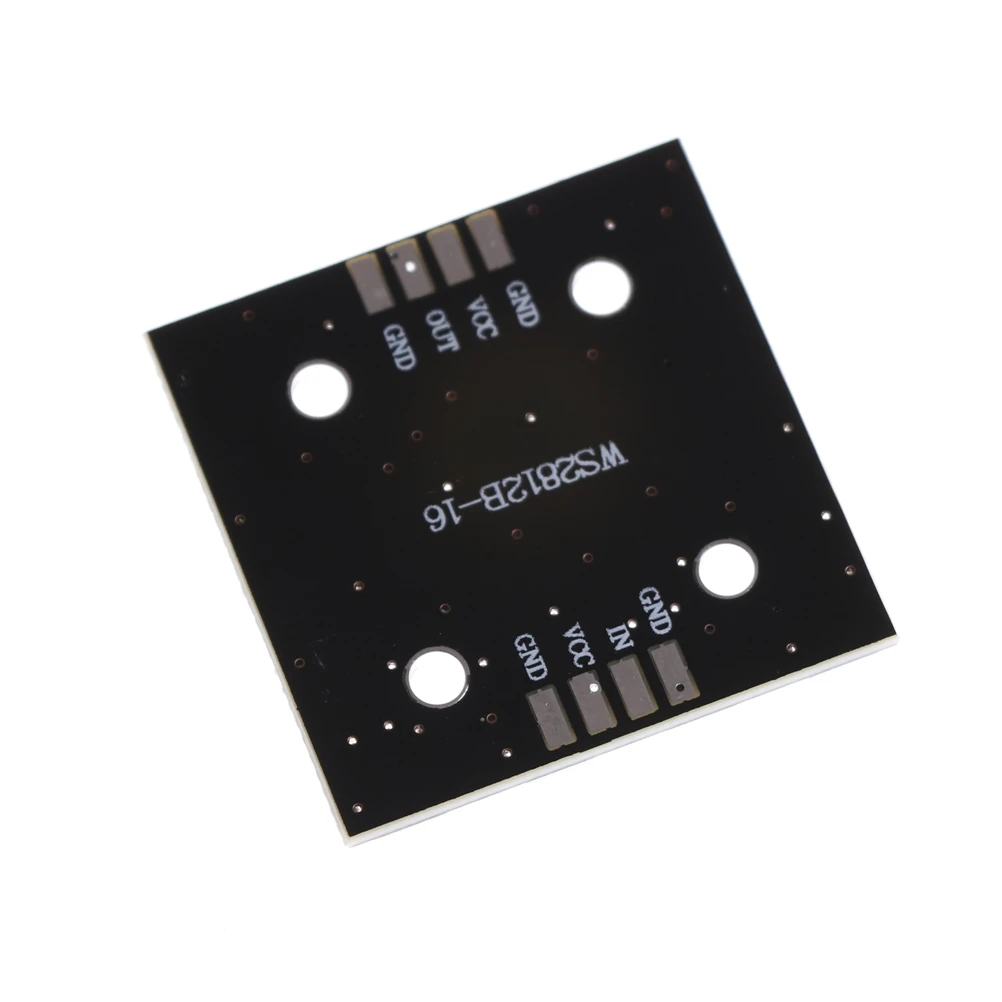 1 x RGB LED 4x4 16-Bit WS2812 5050 RGB LED + Integrated Drivers for arduino
1 x RGB LED 4x4 16-Bit WS2812 5050 RGB LED + Integrated Drivers for arduino