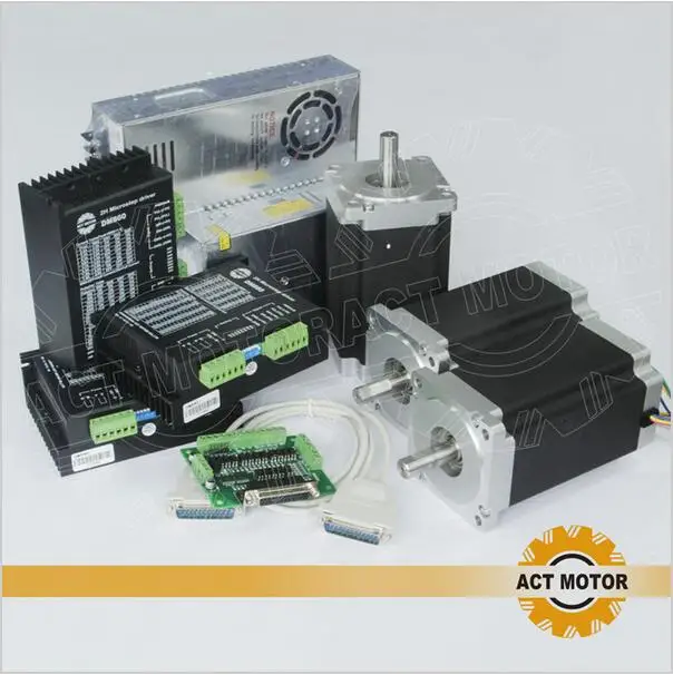 Great CNC!ACT 3Axis Nema34 Stepper Motor 34HS1456 4-Lead 1232oz 116mm 5.6A+Driver DM860 80V 256Micro+ Power Engraving
Great CNC!ACT 3Axis Nema34 Stepper Motor 34HS1456 4-Lead 1232oz 116mm 5.6A+Driver DM860 80V 256Micro+ Power Engraving