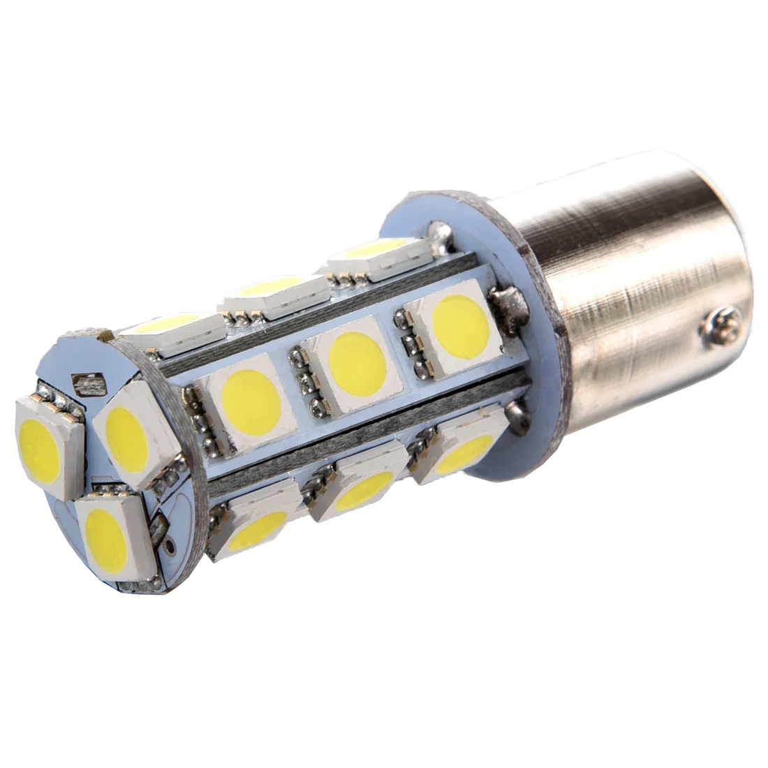 White 1156 P21W BA15S R10W 18 LED 5050 SMD Tail Brake Signal Side Light Bulb 12V
White 1156 P21W BA15S R10W 18 LED 5050 SMD Tail Brake Signal Side Light Bulb 12V