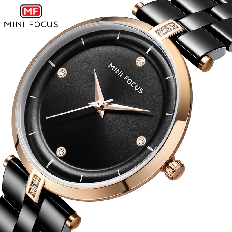 MINI FOCUS Women Watches Lady Luxury Fashion Stainless Steel Quartz Wrist Watch Ladies Black Waterproof Clock Relogio Feminino
MINI FOCUS Women Watches Lady Luxury Fashion Stainless Steel Quartz Wrist Watch Ladies Black Waterproof Clock Relogio Feminino