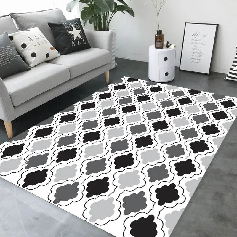 Nordic Style Carpets For Living Room Simple 3D Printed Carpet Big Size High Quality Home Mat Modern Thicken Parlor Rug Tappeto
Nordic Style Carpets For Living Room Simple 3D Printed Carpet Big Size High Quality Home Mat Modern Thicken Parlor Rug Tappeto