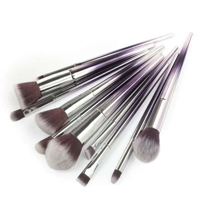 Super Good Quality 10pcs Purple Makeup Brushes Set Professional Face Powder Foundation Makeup Brush Blender Tools Gradient Color
Super Good Quality 10pcs Purple Makeup Brushes Set Professional Face Powder Foundation Makeup Brush Blender Tools Gradient Color