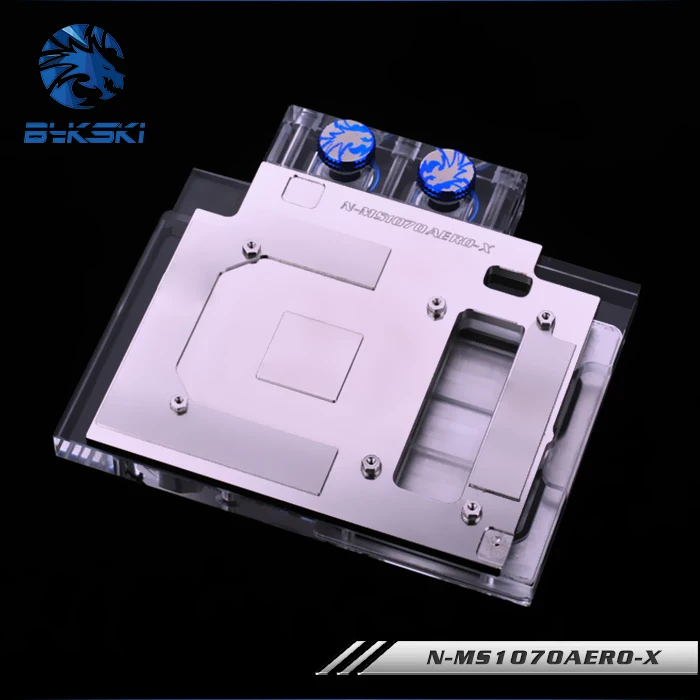 Bykski N-MS1070AERO-X GPU Water Cooling Block for MSI GeForce GTX 1070 AERO ITX 8G OC
Bykski N-MS1070AERO-X GPU Water Cooling Block for MSI GeForce GTX 1070 AERO ITX 8G OC
