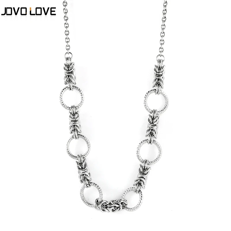 Vintage Stainless Steel Pendant Necklace Round Shape Silver Color DIY Jewelry Chain for Men Women Choker Necklace Making Collar
Vintage Stainless Steel Pendant Necklace Round Shape Silver Color DIY Jewelry Chain for Men Women Choker Necklace Making Collar