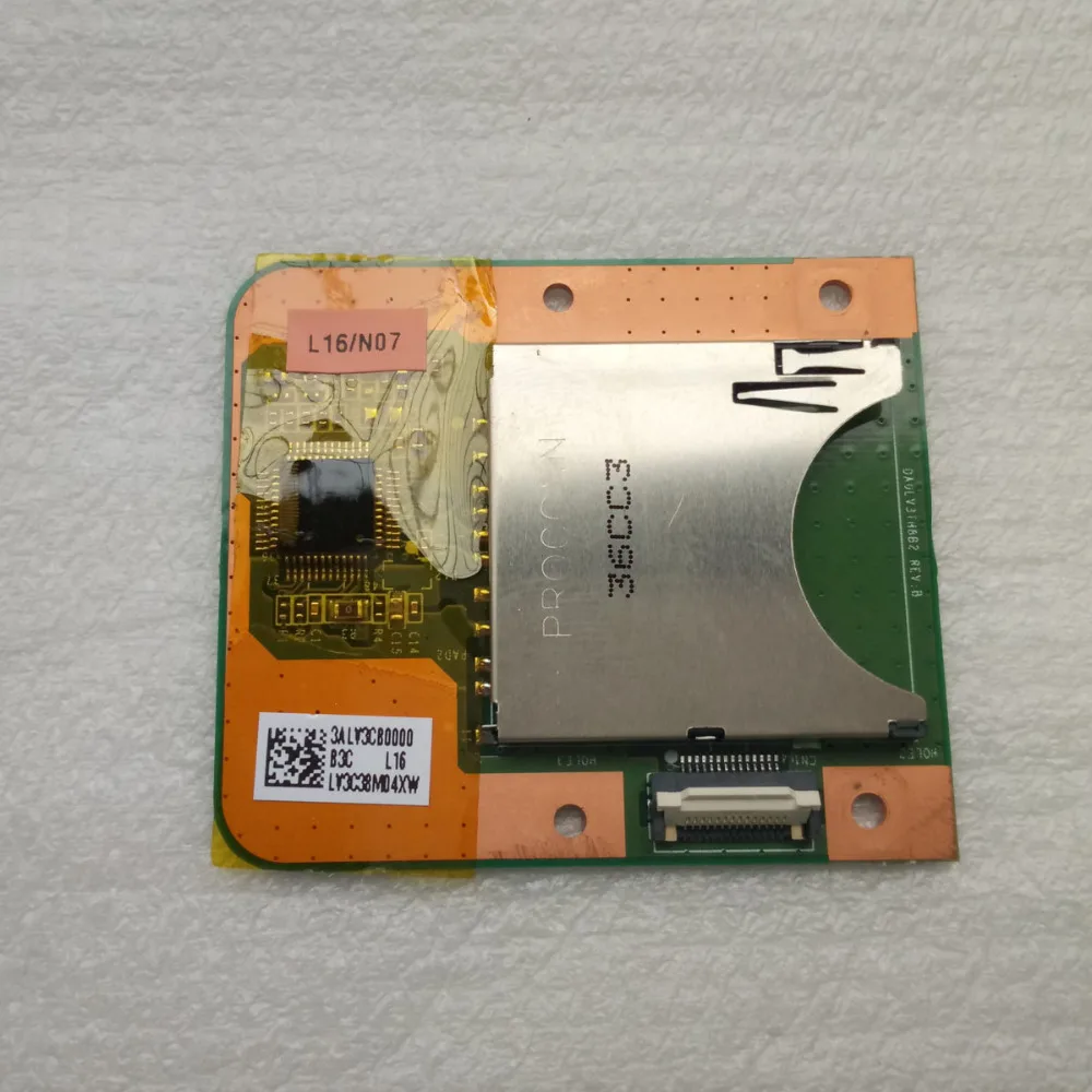 New/Original Card Reader Subcard Board For Lenovo Thinkpad T430U Series, FRU 04W4418 DA0LV3TH8B2
New/Original Card Reader Subcard Board For Lenovo Thinkpad T430U Series, FRU 04W4418 DA0LV3TH8B2