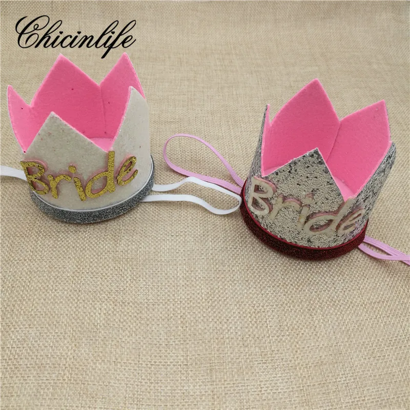 Chicinlife Bachelorette Party Bride Crown wedding Birthday Headband Crown bridal shower photo props decoration party supplies
Chicinlife Bachelorette Party Bride Crown wedding Birthday Headband Crown bridal shower photo props decoration party supplies