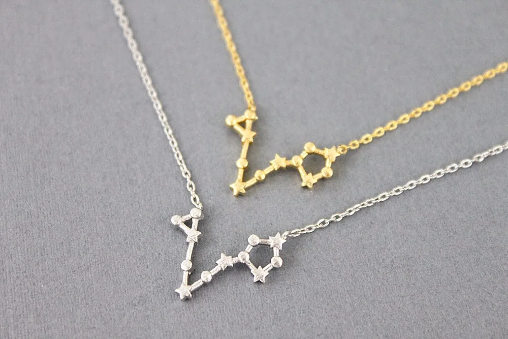 Jinleansu Pisces Constellation Necklace Zodiac Sign Birth Pendant Necklaces For Women Girl Birthday Gift Jewelry 10pcs/lot
Jinleansu Pisces Constellation Necklace Zodiac Sign Birth Pendant Necklaces For Women Girl Birthday Gift Jewelry 10pcs/lot