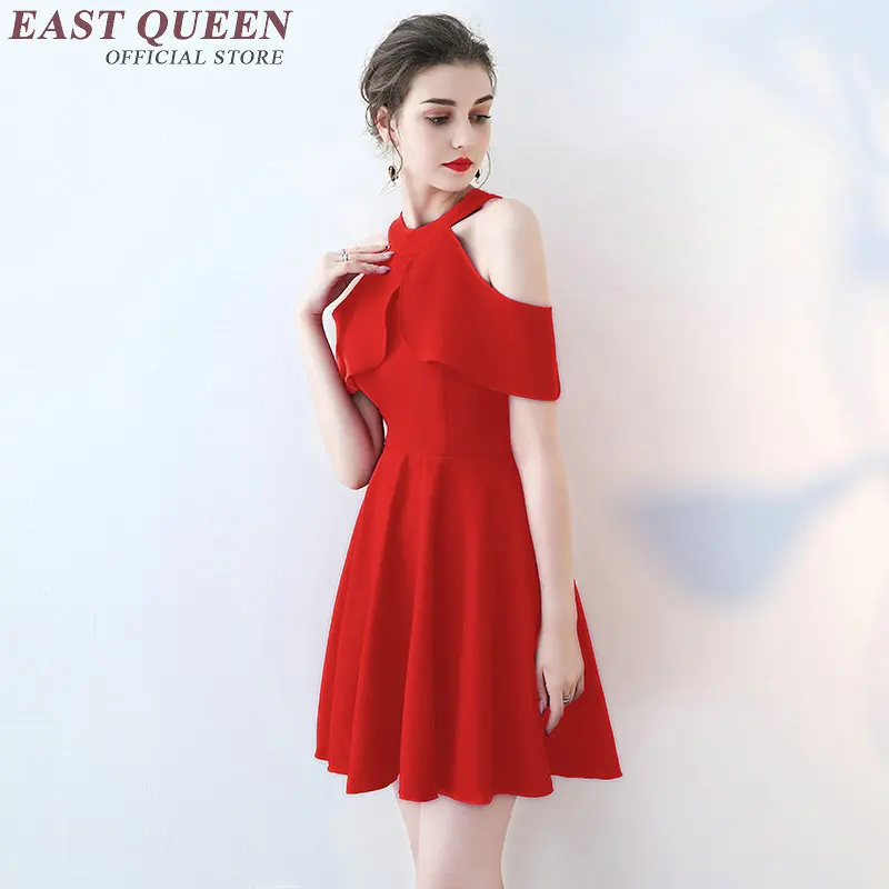 New 2018 short evening dress bare shoulder dress red short dresses for party elegant flounce summerdress AA2651 YQ
New 2018 short evening dress bare shoulder dress red short dresses for party elegant flounce summerdress AA2651 YQ