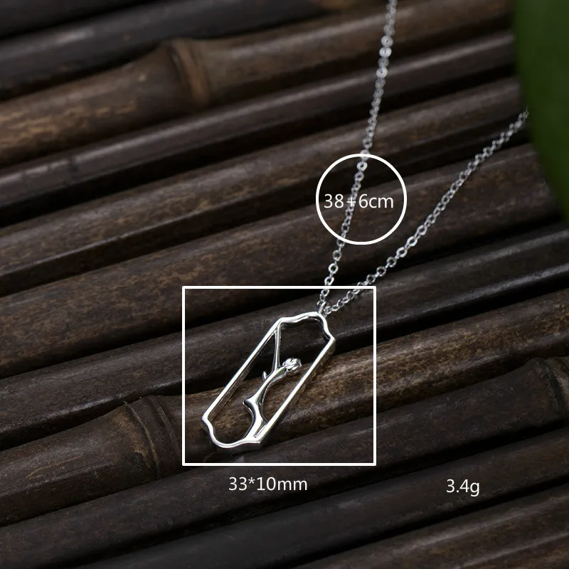 Flyleaf Window Flower Branch Hollow Necklaces & Pendants Real 925 Sterling Silver Necklace For Women Chain Fine Jewelry Vintage
Flyleaf Window Flower Branch Hollow Necklaces & Pendants Real 925 Sterling Silver Necklace For Women Chain Fine Jewelry Vintage