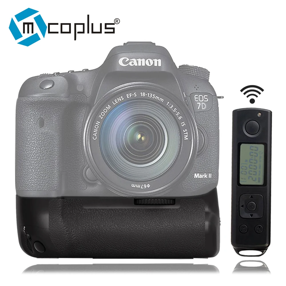 Mcoplus Venidice VD-7DR II Vertical Battery Grip for Canon EOS 7D Mark II as BG-E16 with 2.4G Control as MK-7DR II
Mcoplus Venidice VD-7DR II Vertical Battery Grip for Canon EOS 7D Mark II as BG-E16 with 2.4G Control as MK-7DR II