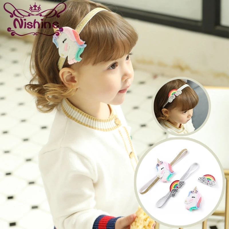 Nishine Spring Unicorn Rainbow Headband Hiar Clips Elastic Headband Kids Hairbands Headwear Children Unicorn Horn Party Supplies
Nishine Spring Unicorn Rainbow Headband Hiar Clips Elastic Headband Kids Hairbands Headwear Children Unicorn Horn Party Supplies
