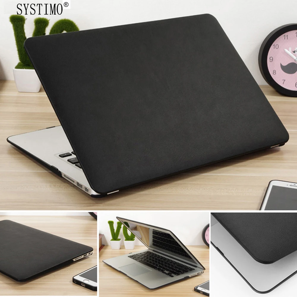 Чехол из искусственной кожи для Apple Macbook Pro 13 Air 11 Retina 12 3 15 чехол ноутбука Mac Book Air13