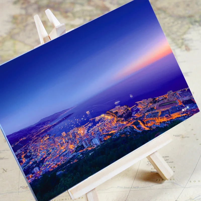 6pcs/lot "Charming City Series - Monaco" Scenery Postcard /Greeting Card/Wish Card/Christmas gifts
6pcs/lot "Charming City Series - Monaco" Scenery Postcard /Greeting Card/Wish Card/Christmas gifts