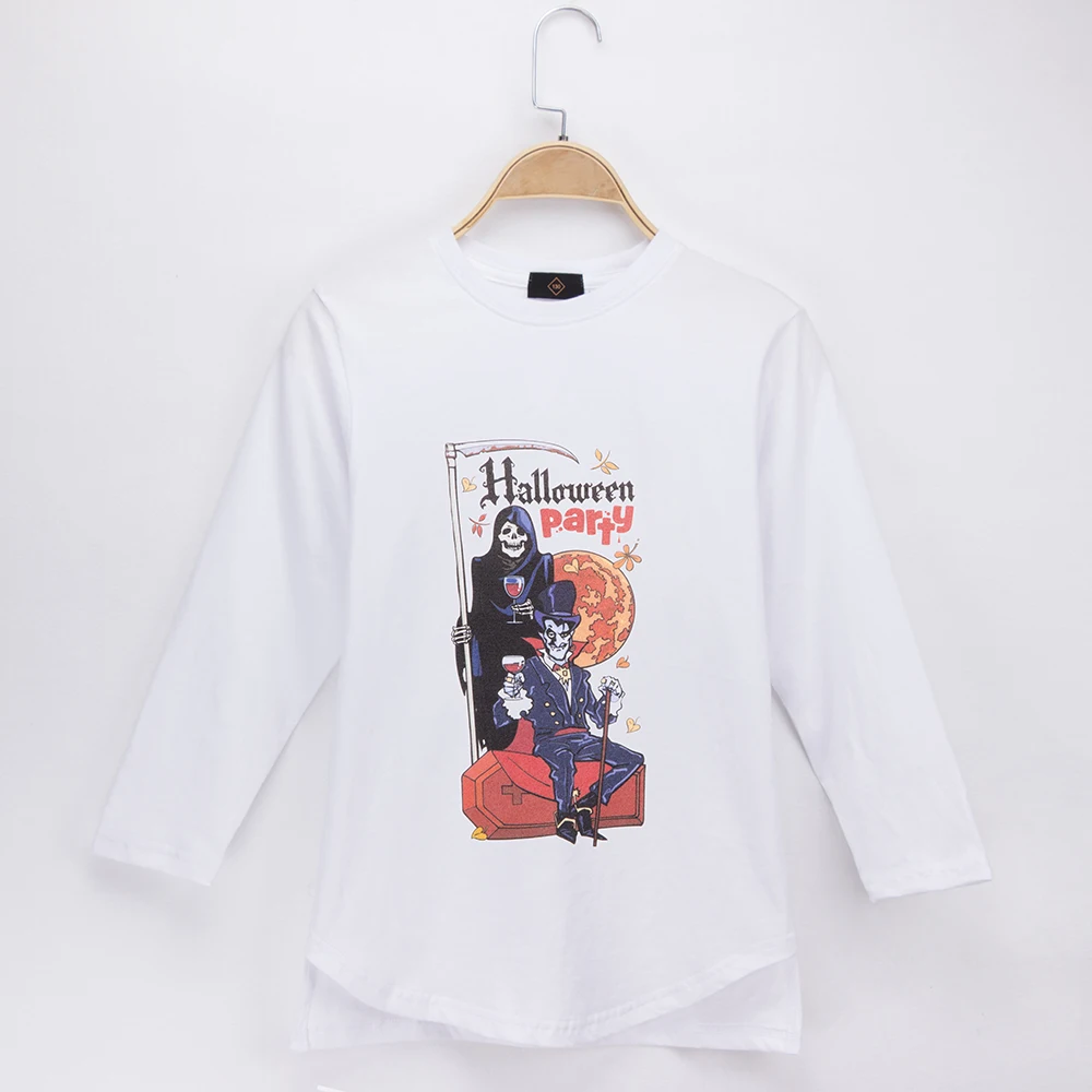 2019 Children Clothes Boys T-Shirt Demon Halloween Party 100% Cotton Kids Clothing Toddler Girl Tops Baby Tees Child Shirt 4-14T
2019 Children Clothes Boys T-Shirt Demon Halloween Party 100% Cotton Kids Clothing Toddler Girl Tops Baby Tees Child Shirt 4-14T