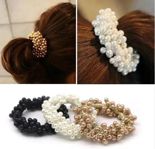 1PCS Fashion Pearl Headwear Elastic Hair Bands Hair Elastic Rubber Bands Ring Tie Hair Accessories Scrunchy Headband For Women
1PCS Fashion Pearl Headwear Elastic Hair Bands Hair Elastic Rubber Bands Ring Tie Hair Accessories Scrunchy Headband For Women