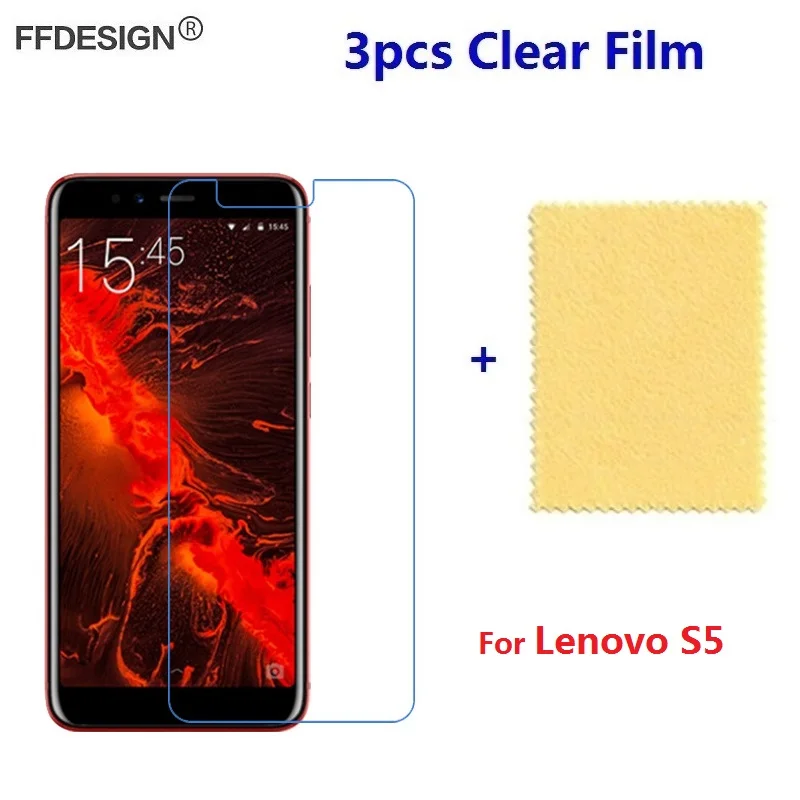 3 шт. прозрачная защитная пленка для Lenovo S5 K520 ЖК экран|Защитные стёкла и плёнки