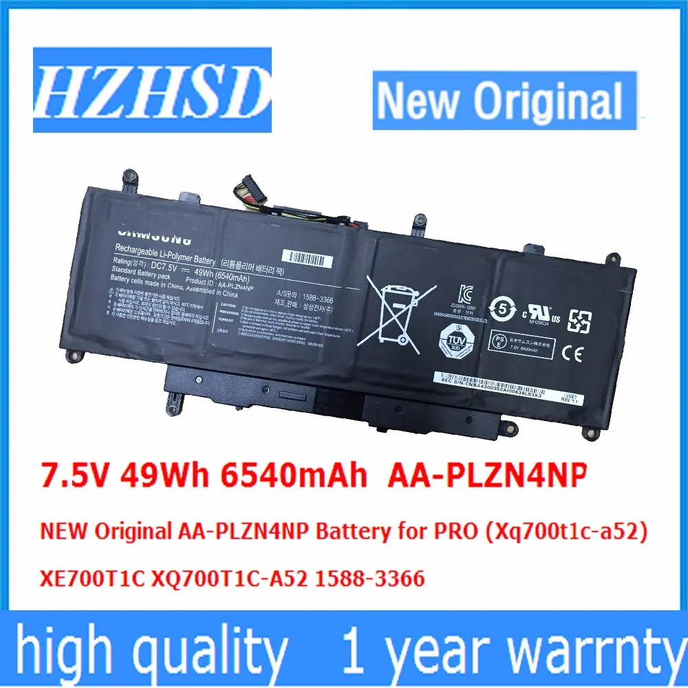 7.5V 49Wh 6540mAh AA-PLZN4NP NEW Original AA-PLZN4NP Battery for Samsung PRO (Xq700t1c-a52) XE700T1C XQ700T1C-A52 1588-3366
7.5V 49Wh 6540mAh AA-PLZN4NP NEW Original AA-PLZN4NP Battery for Samsung PRO (Xq700t1c-a52) XE700T1C XQ700T1C-A52 1588-3366