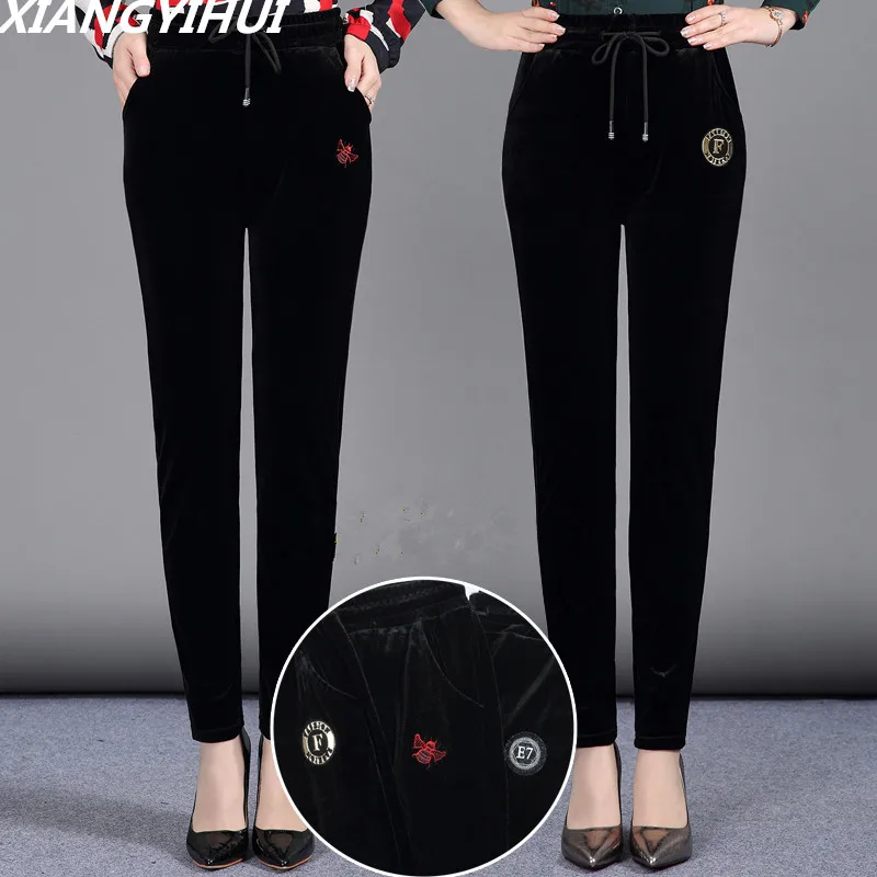 Corduroy pants new fashion women long pants mother High Waist clothing autumn trousers plus size legging Elastic Waist Pants
Corduroy pants new fashion women long pants mother High Waist clothing autumn trousers plus size legging Elastic Waist Pants