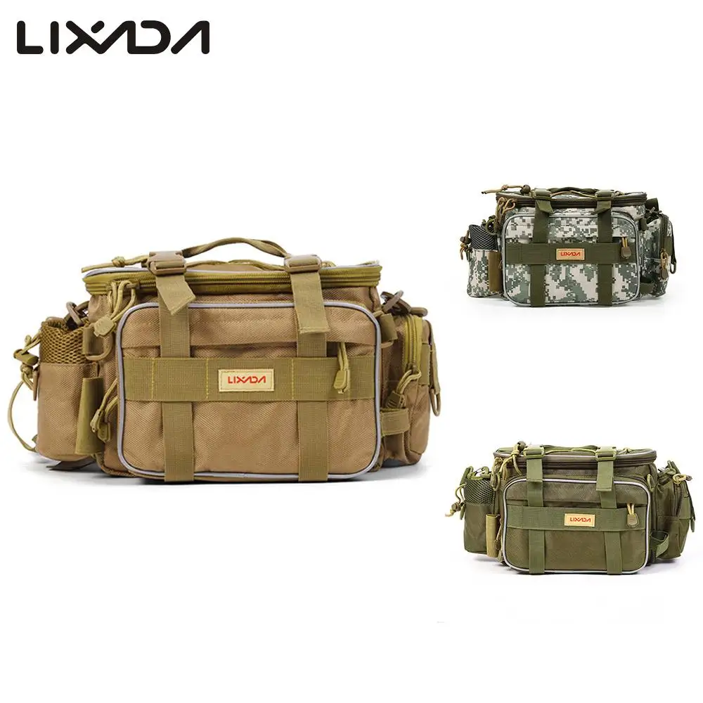 Сумка для рыбалки Lixada 40*15*19 см, многофункциональная Водонепроницаемая Холщовая Сумка для рыболовных снастей, сумка на плечо для приманки
Сумка для рыбалки Lixada 40*15*19 см, многофункциональная Водонепроницаемая Холщовая Сумка для рыболовных снастей, сумка на плечо для приманки