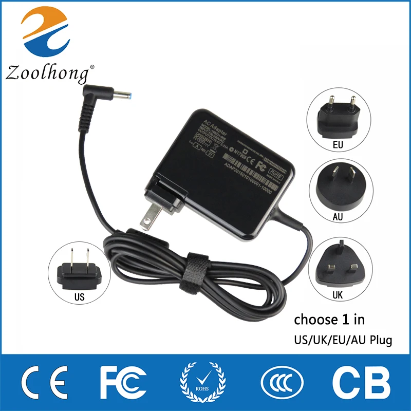 19.5V 2.31A 45W AC Adapter laptop Power Supply Charger For HP ProBook 400 430 440 450 455 470 G3
19.5V 2.31A 45W AC Adapter laptop Power Supply Charger For HP ProBook 400 430 440 450 455 470 G3