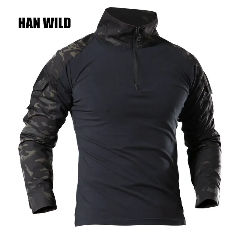 Tactical Military Shirt Men Long Sleeve Solider Army Shirts Multicam Uniform Frog Suit T Shirts Combat Clothing Men
Tactical Military Shirt Men Long Sleeve Solider Army Shirts Multicam Uniform Frog Suit T Shirts Combat Clothing Men