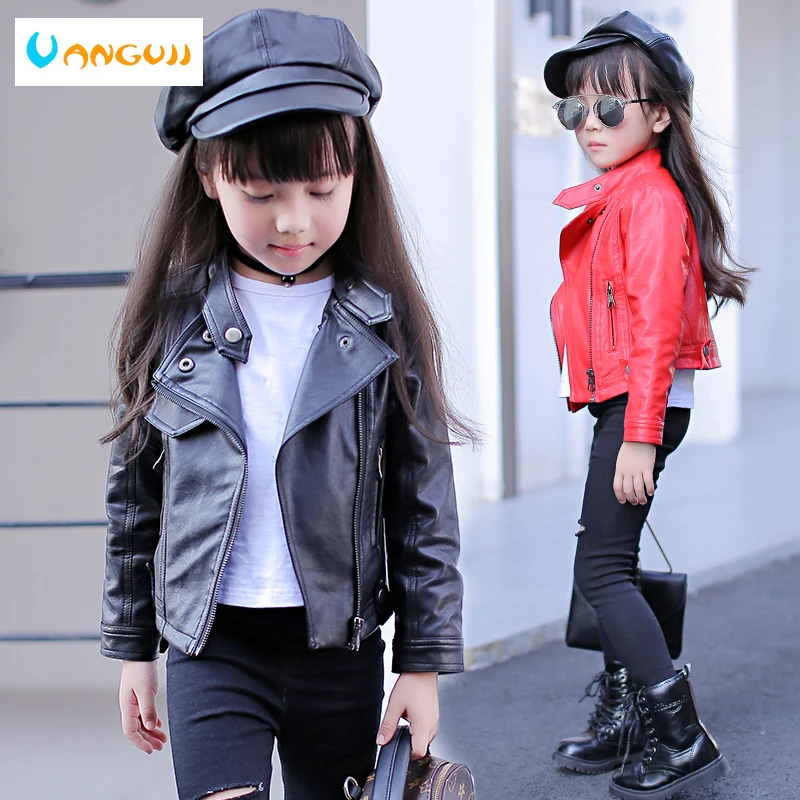 girls pu jacket rivet zipper cool Leather clothing for girls 4-13 years oldClassic collar zipper leather motorcycle All
girls pu jacket rivet zipper cool Leather clothing for girls 4-13 years oldClassic collar zipper leather motorcycle All