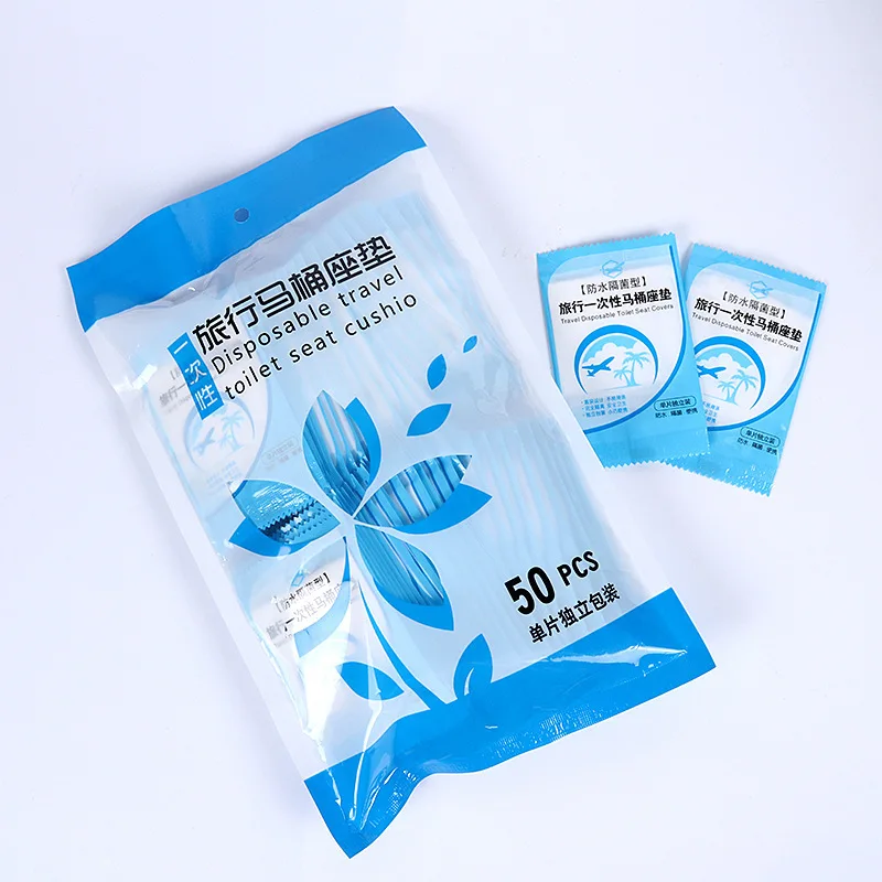 50Pcs Disposable Toilet Seat Cover Mat Portable 100% Waterproof Safety Toilet Seat Pad For Travel/Camping Bathroom Accessiories
50Pcs Disposable Toilet Seat Cover Mat Portable 100% Waterproof Safety Toilet Seat Pad For Travel/Camping Bathroom Accessiories