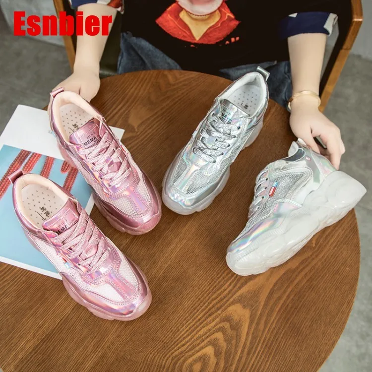 Women's Chunky Sneakers 2019 Fashion Women Platform Shoes Lace Up Leisure Vulcanize Shoes Womens Female Trainers Dad Shoes
Women's Chunky Sneakers 2019 Fashion Women Platform Shoes Lace Up Leisure Vulcanize Shoes Womens Female Trainers Dad Shoes