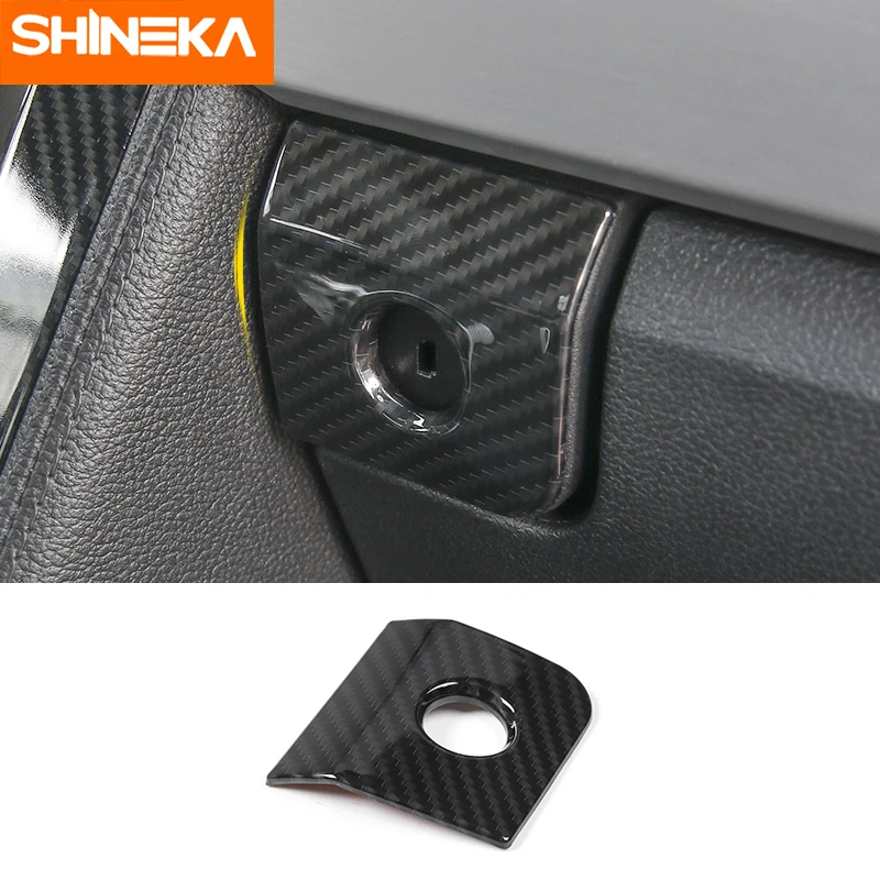 SHINEKA Carbon Fiber Grain ABS Car Armrest Storage Box Switch Button Frame Trim Stickers Fit For Ford Mustang 2015+ Accessories
SHINEKA Carbon Fiber Grain ABS Car Armrest Storage Box Switch Button Frame Trim Stickers Fit For Ford Mustang 2015+ Accessories