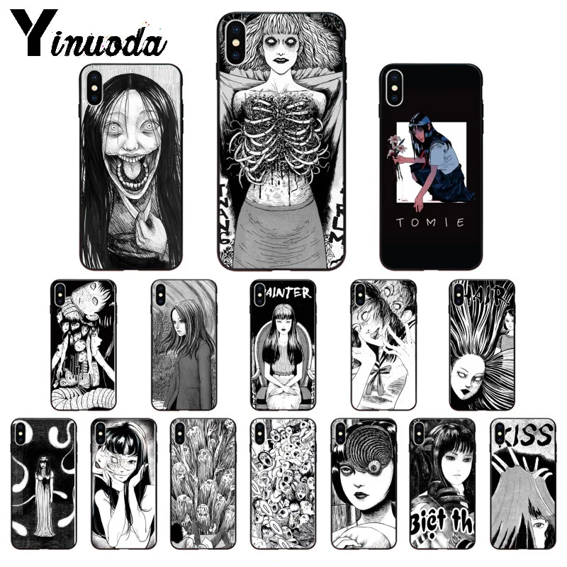 Yinuoda Japanese horror comic Tomie Silicone Soft TPU Phone Case for iphone 13 8 7 6 6S Plus 5 5S SE XR X XS MAX Coque Shell
Yinuoda Japanese horror comic Tomie Silicone Soft TPU Phone Case for iphone 13 8 7 6 6S Plus 5 5S SE XR X XS MAX Coque Shell