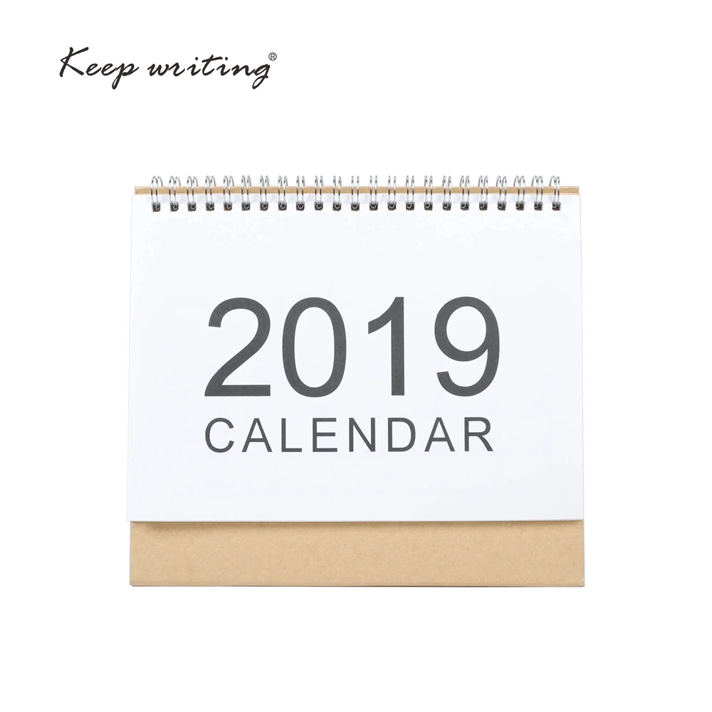 2019 Настольный календарь 2018 Еженедельный планировщик Ежемесячный план чтобы