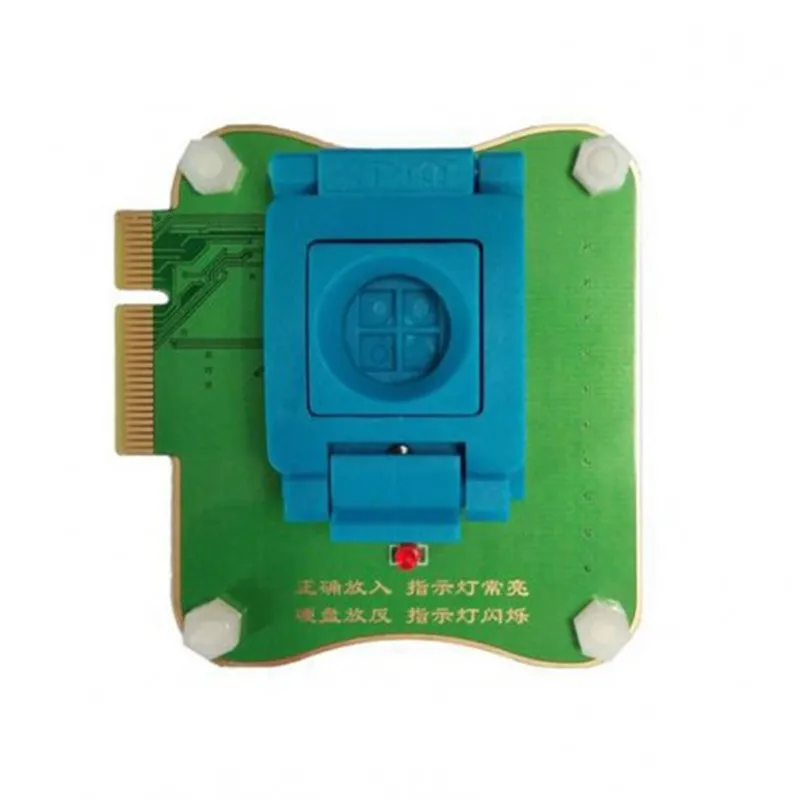 JC 32BIT/64BIT Nand Repair Socket for iPhone 4 4S 5 5C 6 6P and iPad 2 3 4 5 6 mini 2 3 4 nand flash IC repairing.
JC 32BIT/64BIT Nand Repair Socket for iPhone 4 4S 5 5C 6 6P and iPad 2 3 4 5 6 mini 2 3 4 nand flash IC repairing.