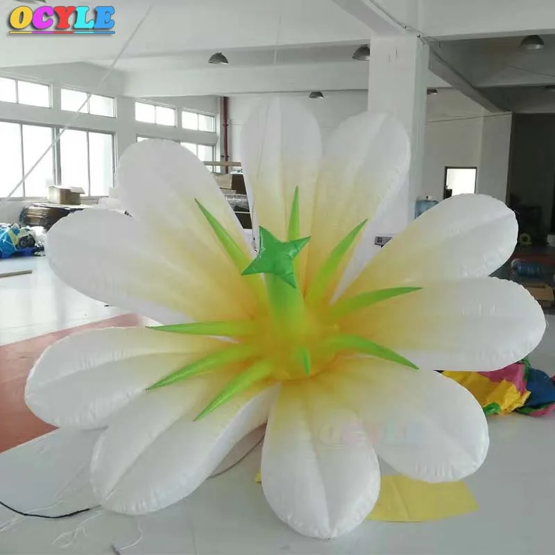 OCYLE Free shipping LED lighting giant inflatable flower decoration for wedding party hanging lily models toys balloon for sale
OCYLE Free shipping LED lighting giant inflatable flower decoration for wedding party hanging lily models toys balloon for sale