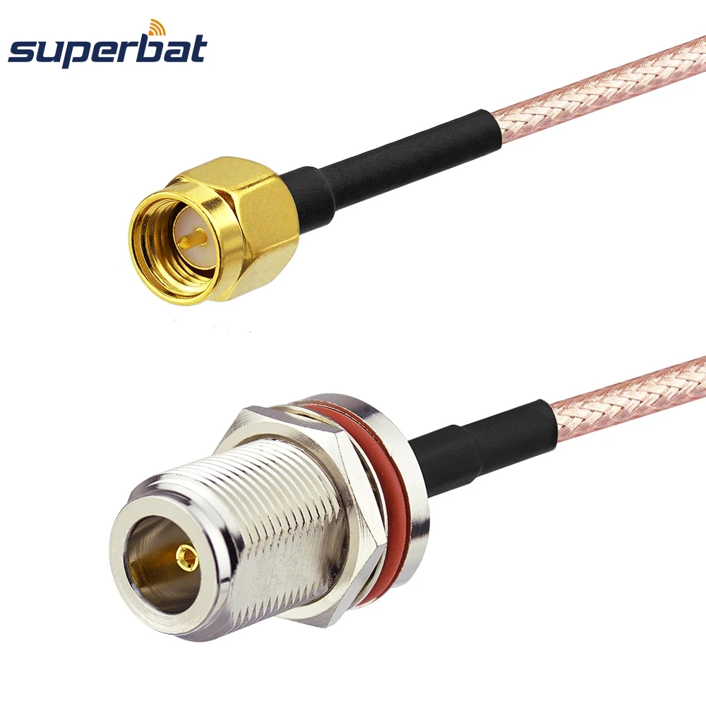 Superbat SMA штекер на N-тип гнездовой разъем для перегородки с уплотнительным кольцом детали RG316 30 см для беспроводной антенны
Superbat SMA штекер на N-тип гнездовой разъем для перегородки с уплотнительным кольцом детали RG316 30 см для беспроводной антенны