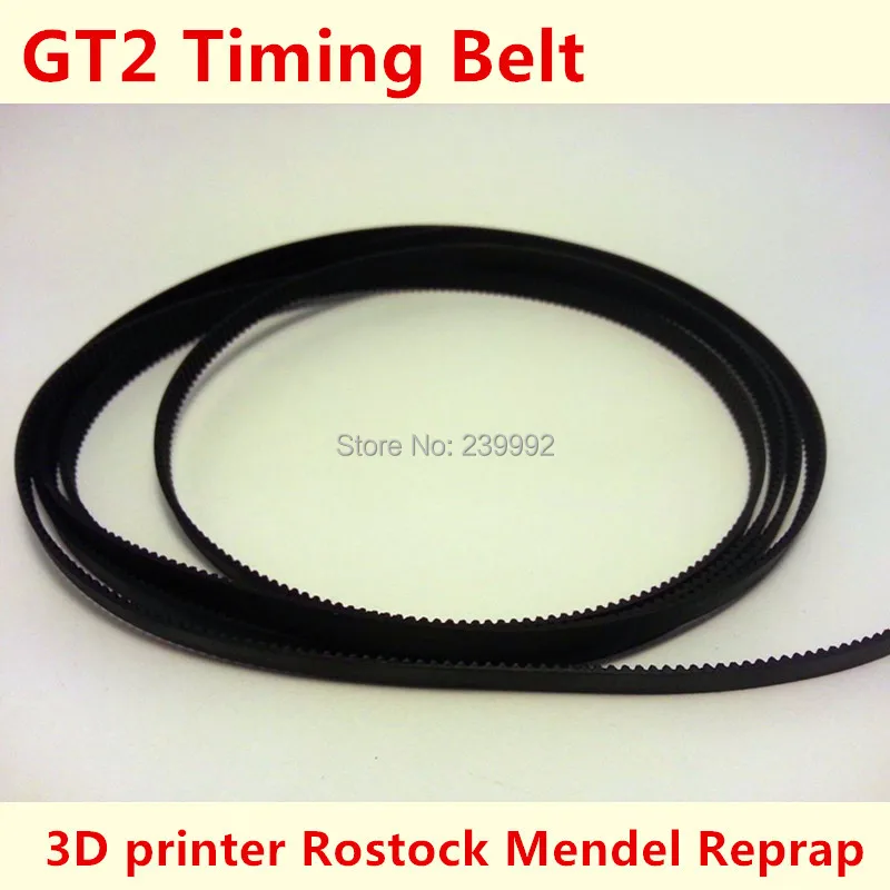 Hot selling timing belt GT2 timing Belt for 3D Rostock Mendel Reprap 6mm wide for GT2 pulley 40m/lot
Hot selling timing belt GT2 timing Belt for 3D Rostock Mendel Reprap 6mm wide for GT2 pulley 40m/lot