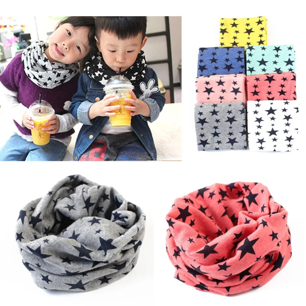 2020 Fashion Winter Warm Stars Collar Children Girls Boys Cute Scarf O Ring Girls Neck Scarves Autumn Cotton Baby 1Pc New Soft
2020 Fashion Winter Warm Stars Collar Children Girls Boys Cute Scarf O Ring Girls Neck Scarves Autumn Cotton Baby 1Pc New Soft