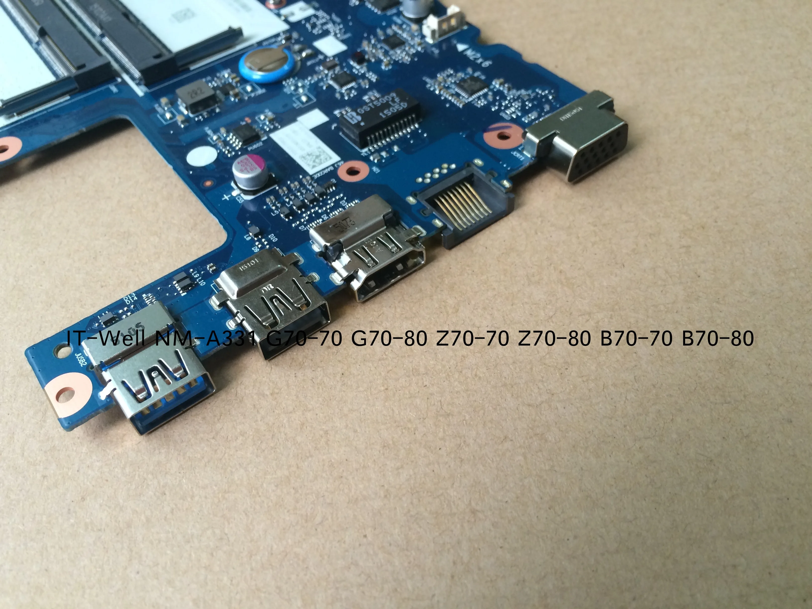 For Lenovo Z70-80 Z70-70 G70-80 G70-70 B70-70 B70-80 AILG1 NM-A331 Notebook motherboard
For Lenovo Z70-80 Z70-70 G70-80 G70-70 B70-70 B70-80 AILG1 NM-A331 Notebook motherboard