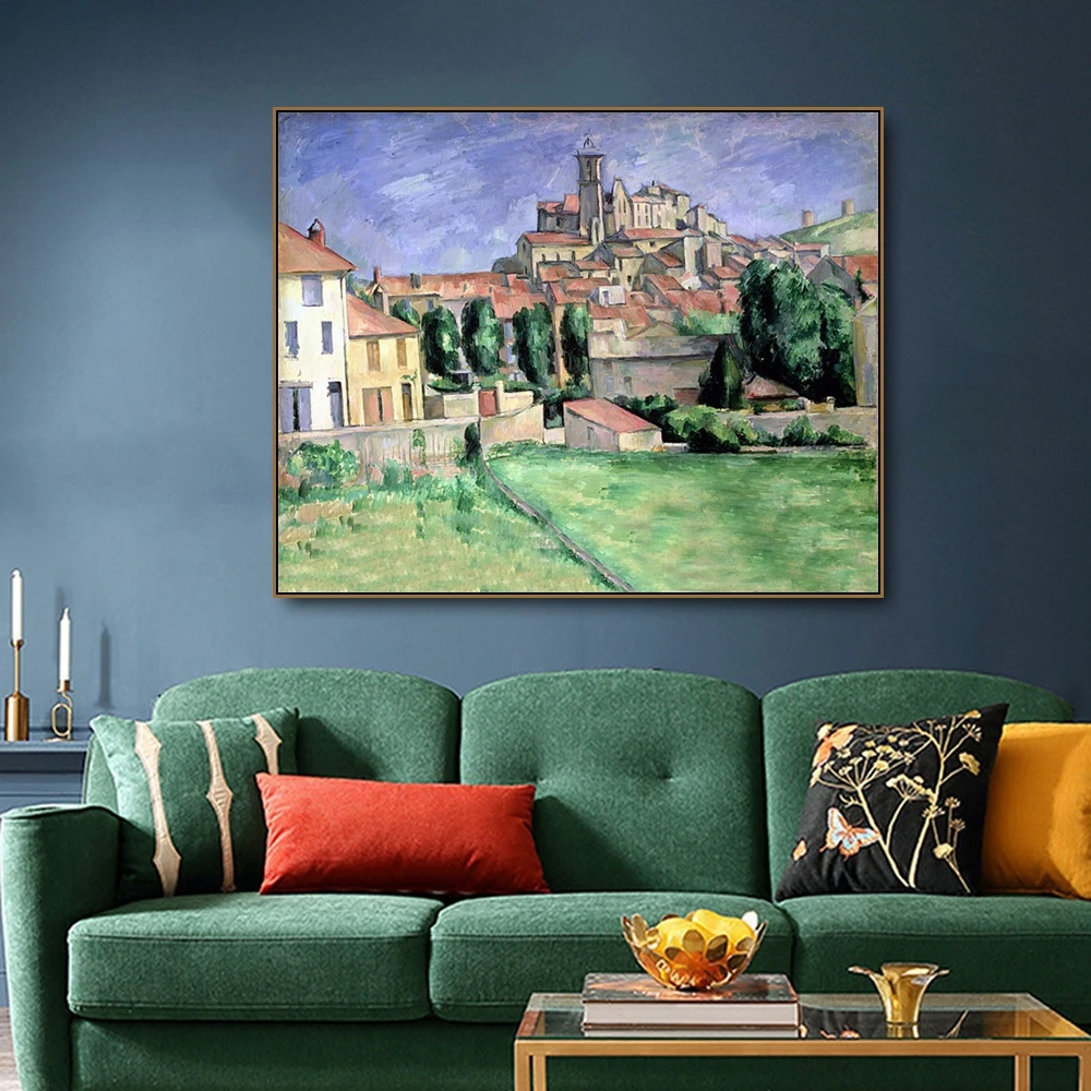Laeacco Wall Art Gardann by Cezanne Canvas Painting Poster Prints Living Room House Wall Art Painting Home Decoration Picture
Laeacco Wall Art Gardann by Cezanne Canvas Painting Poster Prints Living Room House Wall Art Painting Home Decoration Picture