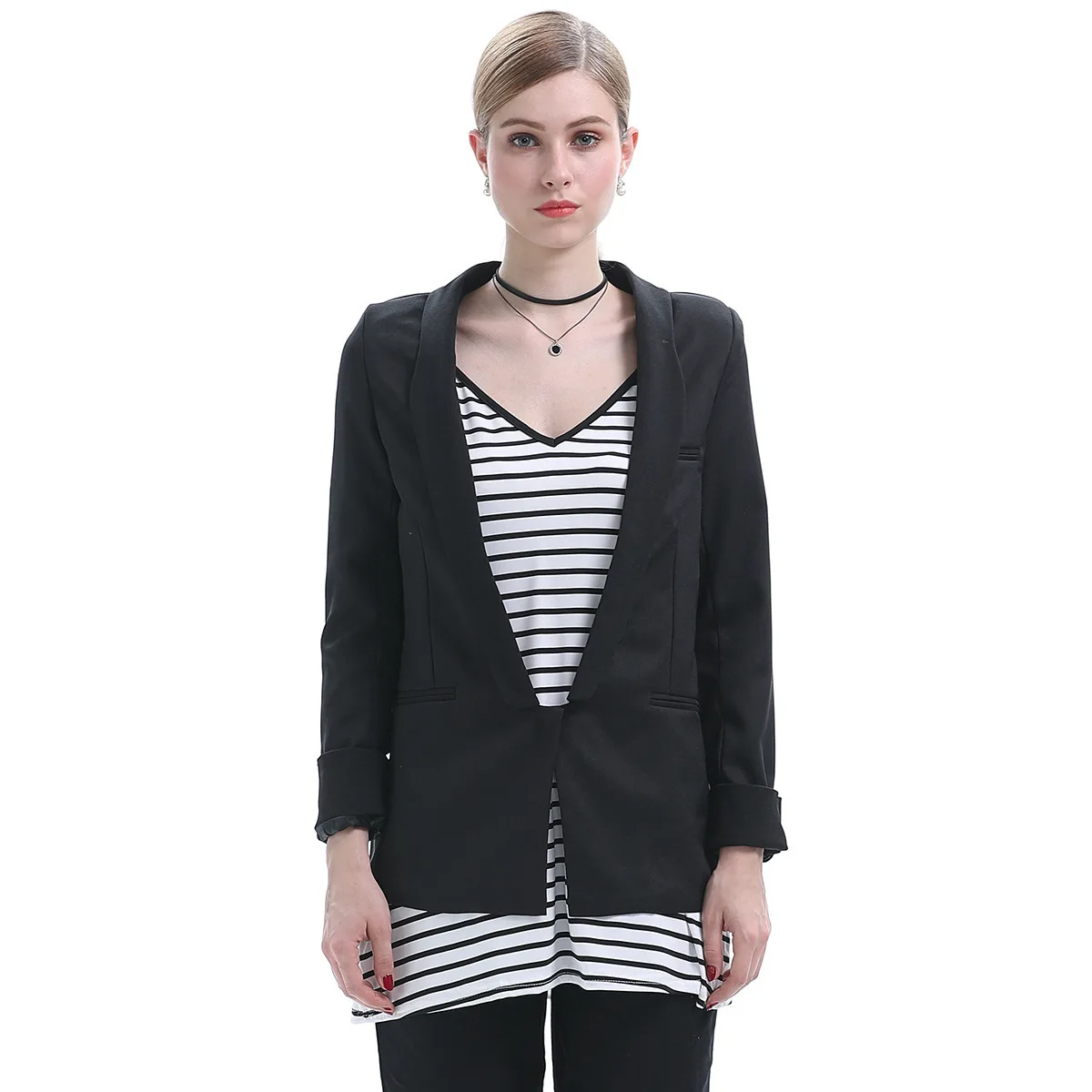 2019 Cotton Pockets Full Jacket Jaquetas Feminino Bomber Casaco Spring And Autumn Temperament Joker Long Fund Brand Suit Coat
2019 Cotton Pockets Full Jacket Jaquetas Feminino Bomber Casaco Spring And Autumn Temperament Joker Long Fund Brand Suit Coat