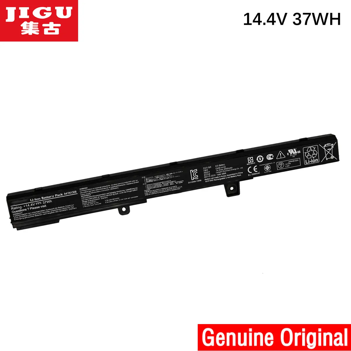JIGU A31N1319 A41N1308 Original Laptop Battery For Asus X451 X451C X451CA X551 X551C X551CA D550M D550MA F551M X551MA
JIGU A31N1319 A41N1308 Original Laptop Battery For Asus X451 X451C X451CA X551 X551C X551CA D550M D550MA F551M X551MA