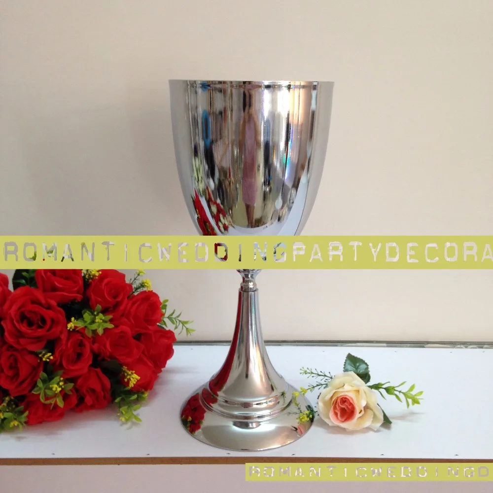 Hotsale 16.5" Silver Wedding Flower vases Bling Table centerpiece Sparkling Road Leads Wedding Decoration 10PCS/LOT
Hotsale 16.5" Silver Wedding Flower vases Bling Table centerpiece Sparkling Road Leads Wedding Decoration 10PCS/LOT